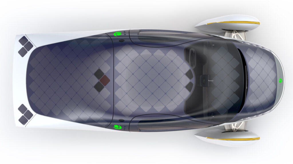 Apterra solar top view