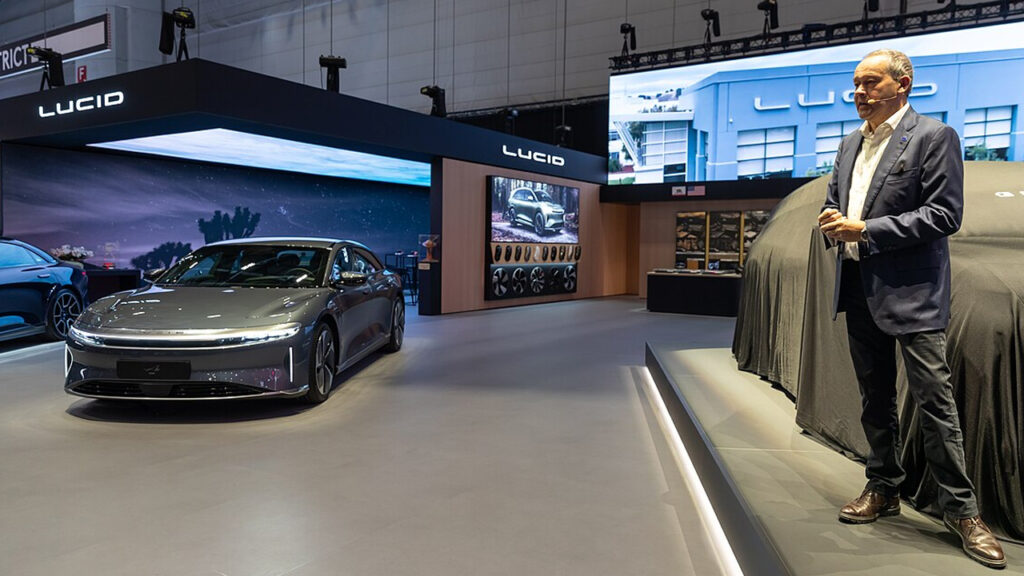 lucid air with ceo