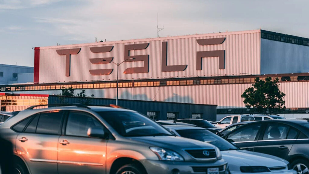 tesla company factory