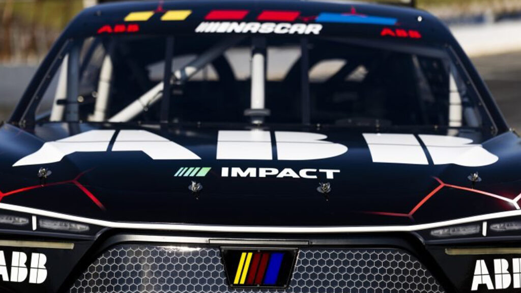 ABB NASCAR EV Prototype front