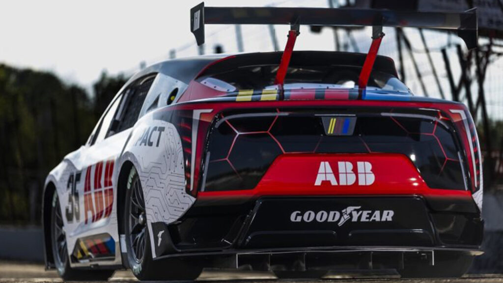 ABB NASCAR EV Prototype rear