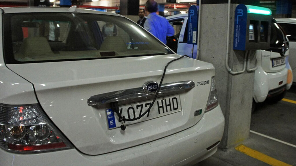 BYD ev charging