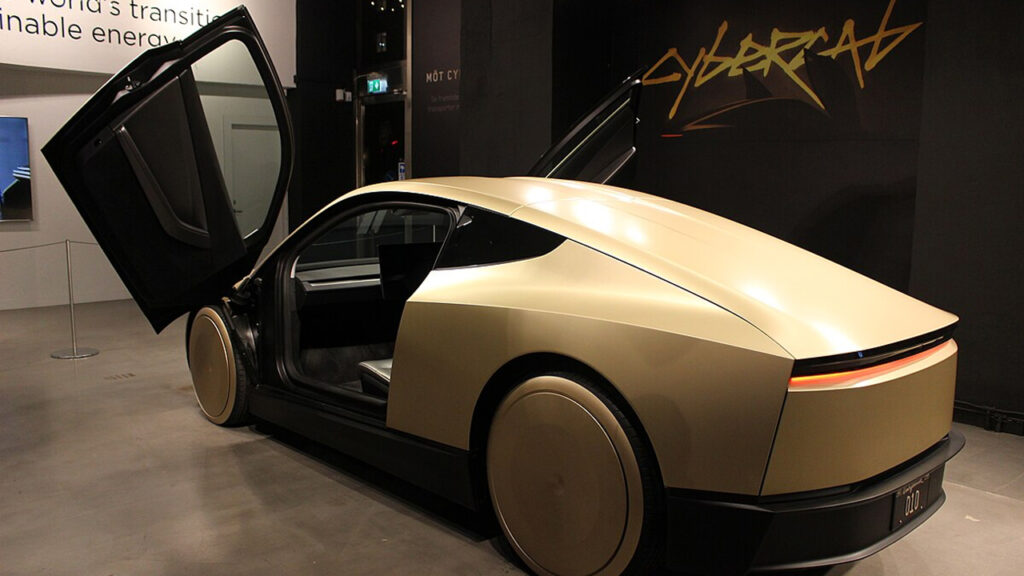 Cybercab rear view