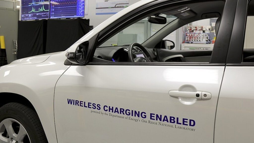 wireless charging car